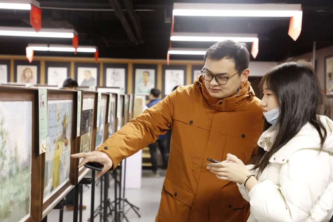 新年第一展，你打卡了嗎？江蘇畫室老師帶你來打卡！22